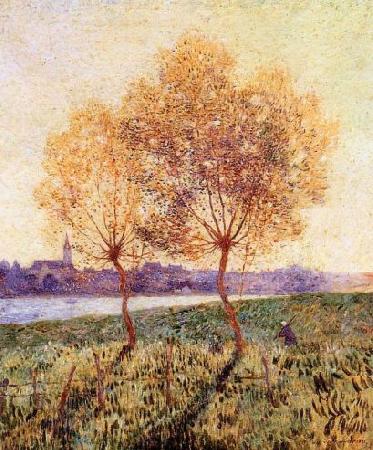 unknow artist The Banks of the Loire Spain oil painting art